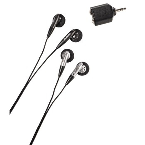 Hama EB-205 Headphones Wired Black, Silver