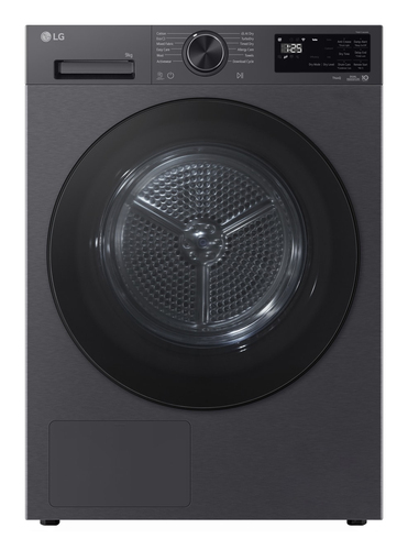 LG RHX5009TBB tumble dryer Freestanding Front-load