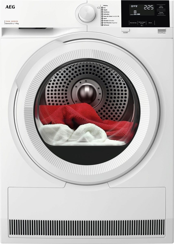 AEG Series 7000 TR719G2PB сушилка для белья Отдельно стоящий Фронтальная загрузка 9 kg Белый