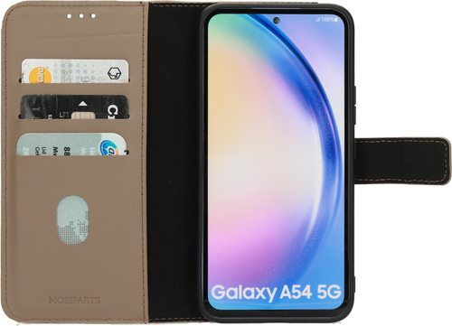 Mobiparts Leather 2 in 1 Wallet Case Samsung Galaxy A54 (2023) Taupe – image 2