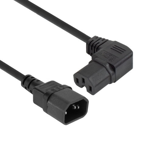 POWERCORD C14-C15 R ANG 0.60M. 1 stk