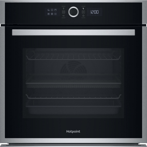 Hotpoint HOIM4S8PM0X Built In Electric Pyrolytic Oven in Stainless Ste - image 1