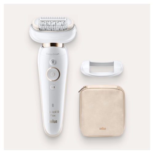 Braun Silk-épil 9 Flex 40 tweezers White, Gold – image 7