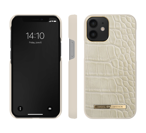 iDeal of Sweden Atelier Case iPhone 12 MINI Caramel Croco – image 2