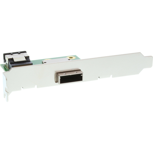InLine SAS PCI Bracket 1x ext. SFF-8088 / 1x int. SFF-8087