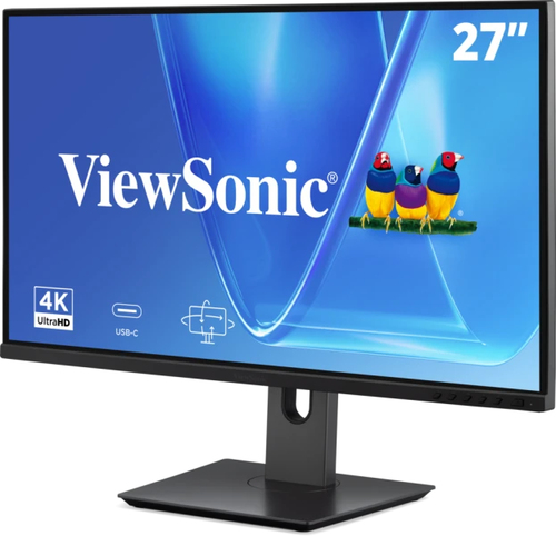 Viewsonic VG Series VG2719U-4K pantalla para PC 68,6 cm (27") 3840 x 2160 Pixeles 4K Ultra HD LED Negro