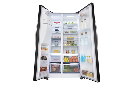 Hisense RS694N4IBE side-by-side refrigerator Freestanding – image 7