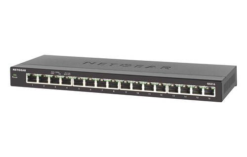 NETGEAR GS316 Unmanaged Gigabit Ethernet (10/100/1000) Black – image 4