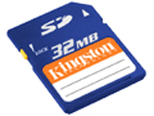 Kingston Technology SecureDigital Memory Card 32MB