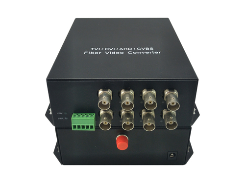 LevelOne 8-Channel BNC over Fiber Optic Extender Kit, 20km – image 2