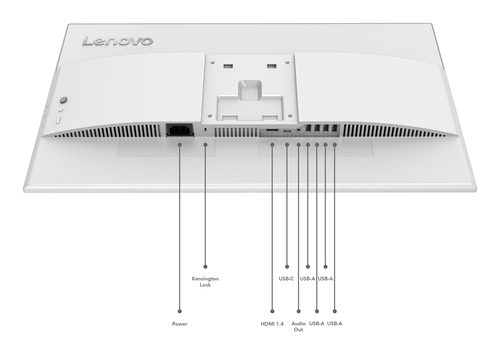 Lenovo L24D-4C computer monitor 60,5 cm (23.8 ) 1920 x 1080 Pixels Full HD LCD Grijs, afbeelding 10