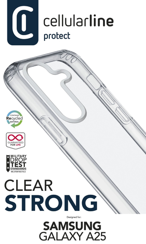 Cellularline 8018080478635 чехол для мобильного телефона 16,5 cm (6.5") Крышка Прозрачный