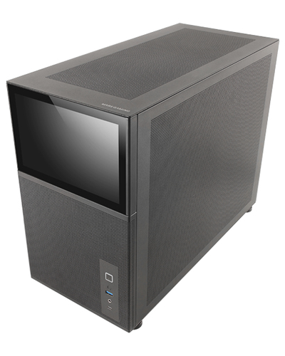 Mars Gaming MC-LCD Mini Tower Black
