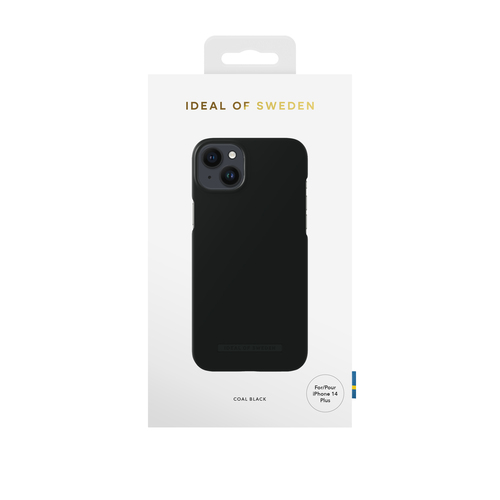 iDeal of Sweden Seamless Case iPhone 14PL Coal Black
