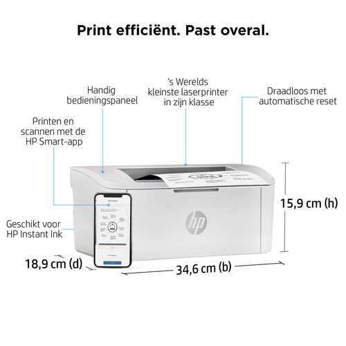 HP LaserJet M110w – Photo 8 sur 10