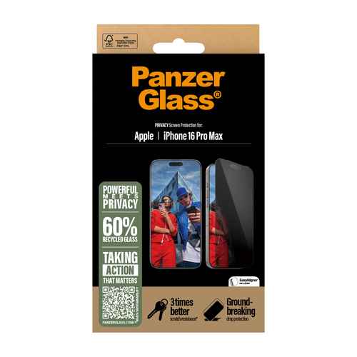 PanzerGlass - Schermbeschermer voor mobiele telefoon, afbeelding 3