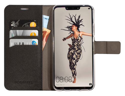 Mobiparts Saffiano Wallet Case Huawei Mate 20 Lite Black – image 4