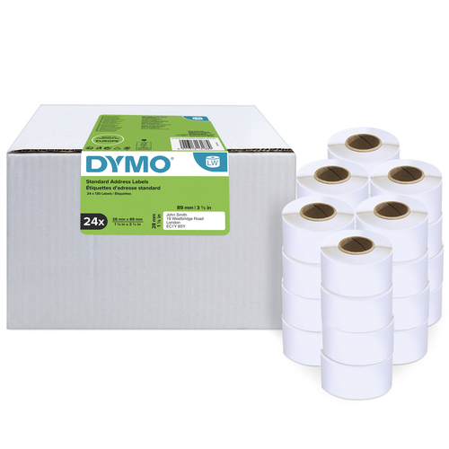 Dymo Label Writer Standard Address Labels 24 Roll - image 1