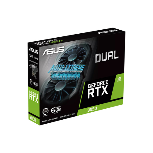 Enfriamiento y Ventilación ASUS DUAL-RTX3050-6G