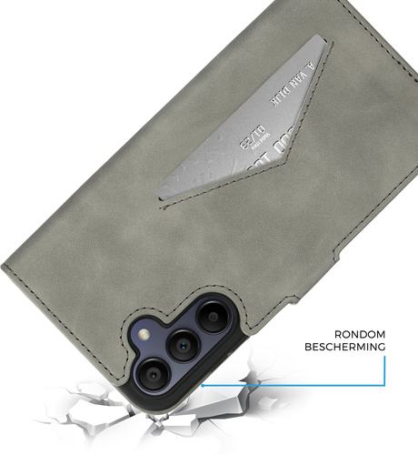 Kenmerken: Classic Wallet Case met extra opbergvak aan de achterkant Tijdloze kleur Granite Grey: gemaakt voor de moderne levensstijl. Het ontwerp, afbeelding 2