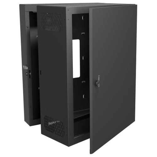 Middle Atlantic CWR-18-17SD rack cabinet 18U Wall mounted rack Black