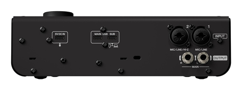 Yamaha URX22 USB-C audio interface zwart, afbeelding 4