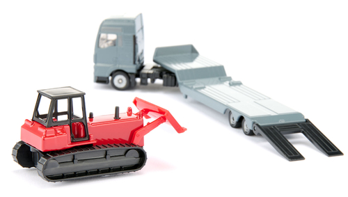 SIKU Super - MAN Lkw met bulldozer modelvoertuig, afbeelding 3
