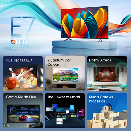 Hisense 58E7NQTUK TV – image 4