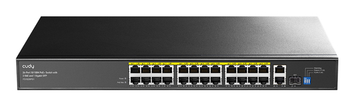 Cudy 24-Port 10/100M PoE+ Switch