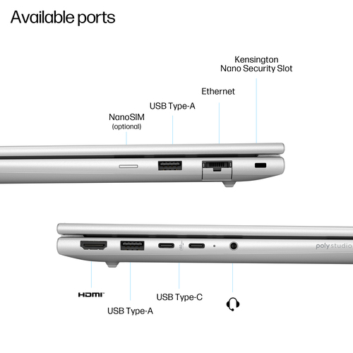 HP E74X0AT laptop Copilot+ PC Snapdragon X1-26-100