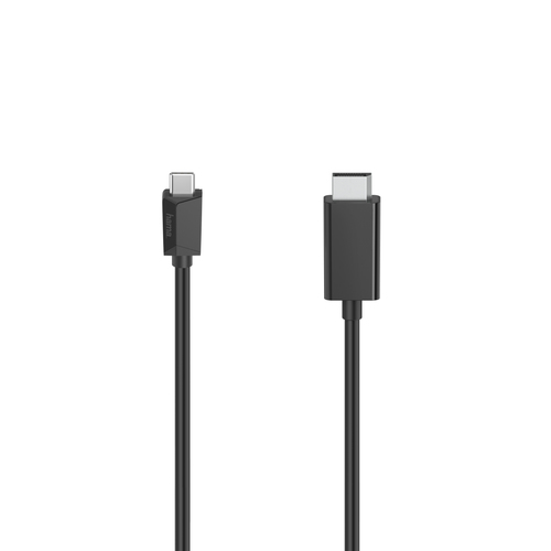 Hama 00200717 видео кабель адаптер 1,5 m USB Type-C DisplayPort Черный