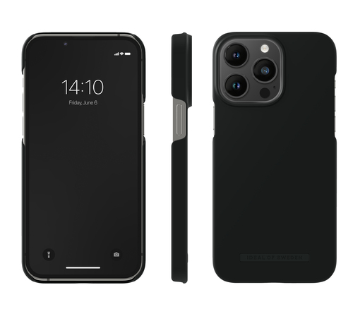 iDeal of Sweden Seamless Case iPhone 14PM Coal Black – image 2