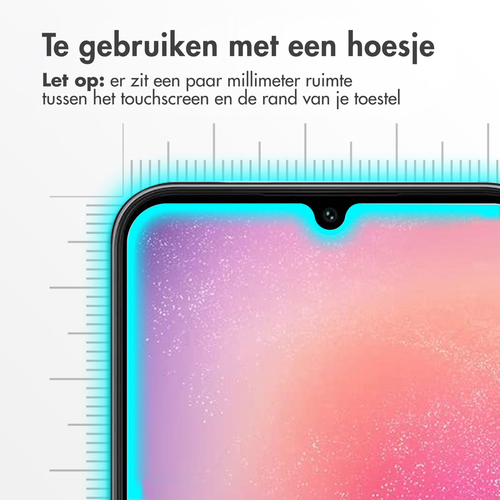 <div>Gebruik je kostbare smartphone zonder zorgen met deze Accezz Gehard Glas Screenprotector 2-pack! Om het scherm van jouw dure smartphone zo goed, afbeelding 3