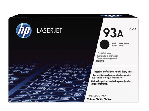 HP 93A Black Original LaserJet Toner Cartridge – image 1
