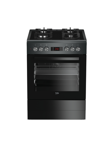 Beko FSM65330DAS cooker Freestanding cooker Electric Gas Anthracite