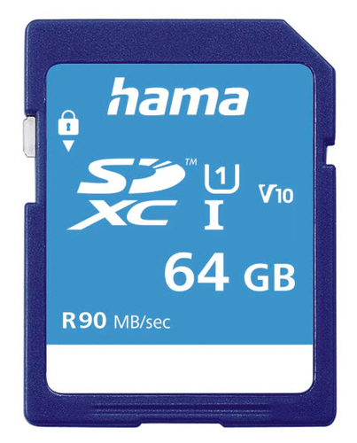 64GB C10 UHS-I SDHC 90MB/S