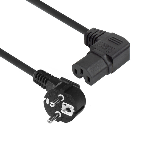 PWRCORD CEE7/7-C15 R ANG 1.50M. 1 stk