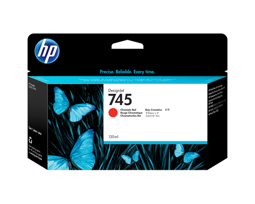 Original HP 745 Chromatic Red Ink Cartridge - image 1