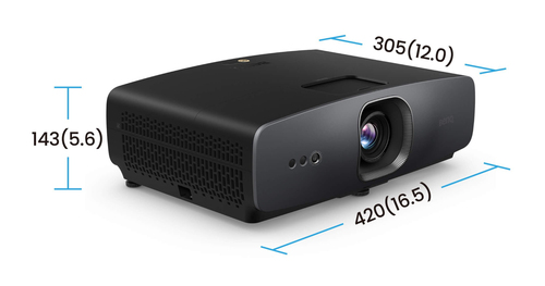 BenQ W2720i Standard throw projector 2500 ANSI lumens DLP UHD 4K (3840x2160) 3D Black – image 9