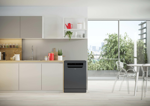 Hoover H-Dish 500 HF 4B7F0A-80 Full-size WiFi-enabled Dishwasher - Anthracite, Silver/Grey - image 5