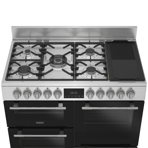 Hotpoint RH100FA21BX cooker Range cooker Electric Gas Stainless steel – image 3