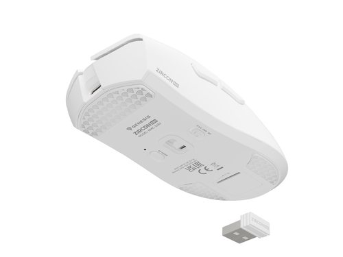 GENESIS Zircon 880 muis Gamen Rechtshandig RF Wireless + Bluetooth + USB Type-C Optisch 12000 DPI, afbeelding 10