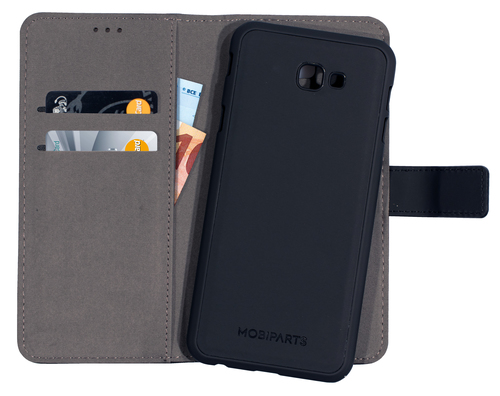 Mobiparts 2 in 1 Premium Wallet Case Samsung Galaxy J4 Plus (2018) Black
