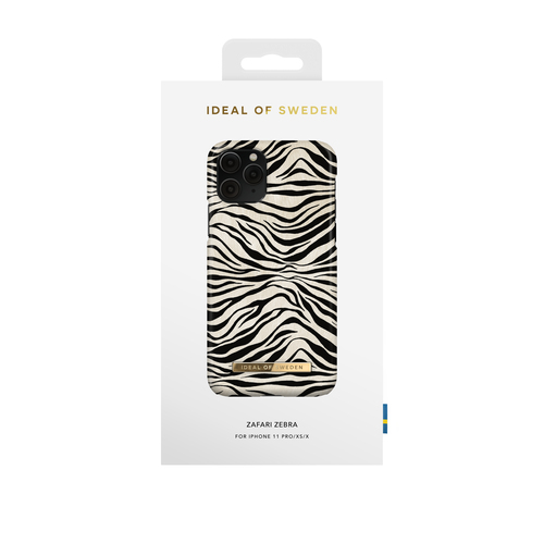 iDeal of Sweden Printed Case iPhone 11P/XS/X Zafari Zebra