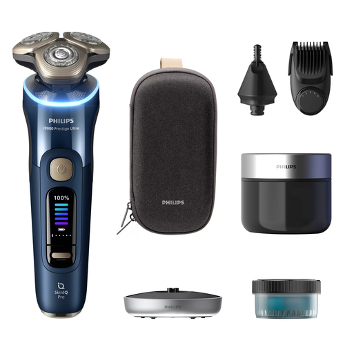 Philips Series i9000 Prestige Ultra i9000 Prestige Ultra XP9401/38 Wet and Dry Electric Shaver with SkinIQ Pro