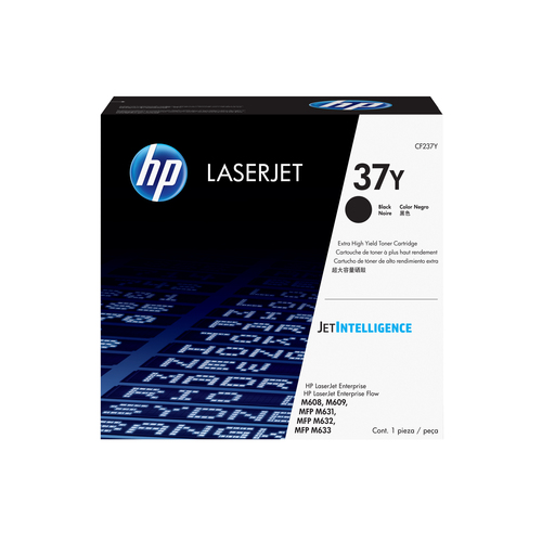 HP 37Y oryginalny wkład z czarnym tonerem LaserJet o maksymalnej pojemności