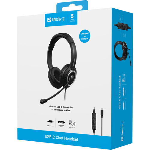 Sandberg USB-C Chat Headset – image 7