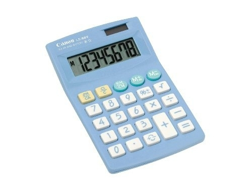 Canon LS-88V calculator Pocket Basic Blue