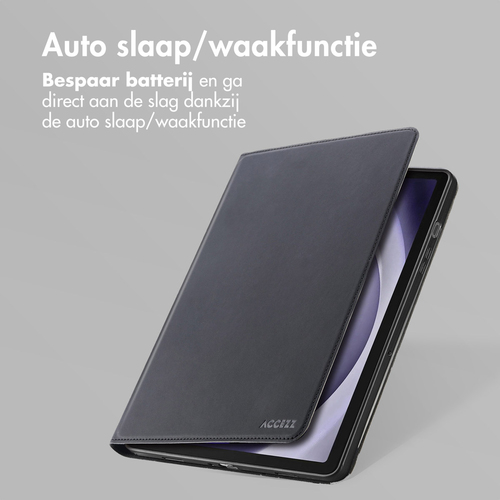 Accezz Classic Tablet Case Samsung Galaxy Tab A9 Plus Tablethoesje Zwart, afbeelding 7