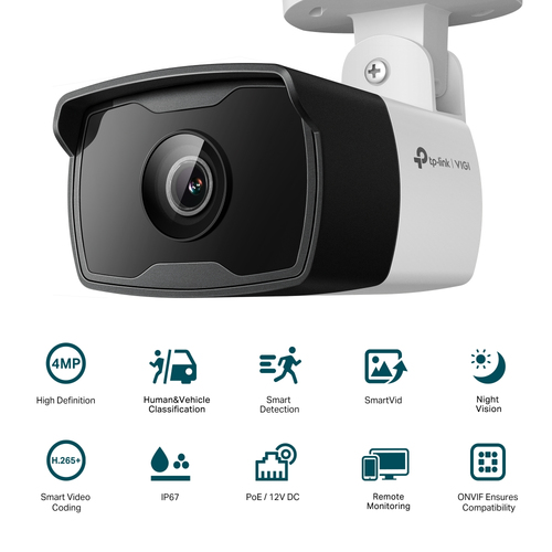TP-Link VIGI C340I V1 Netværksovervågningskamera Udendørs 2560 x 1440 – billede 2